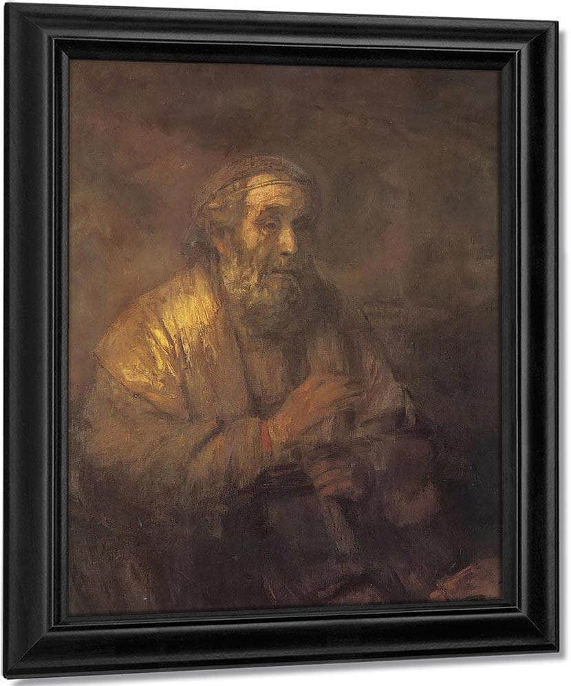 Homer, 1663 By Rembrandt Fine Art Print