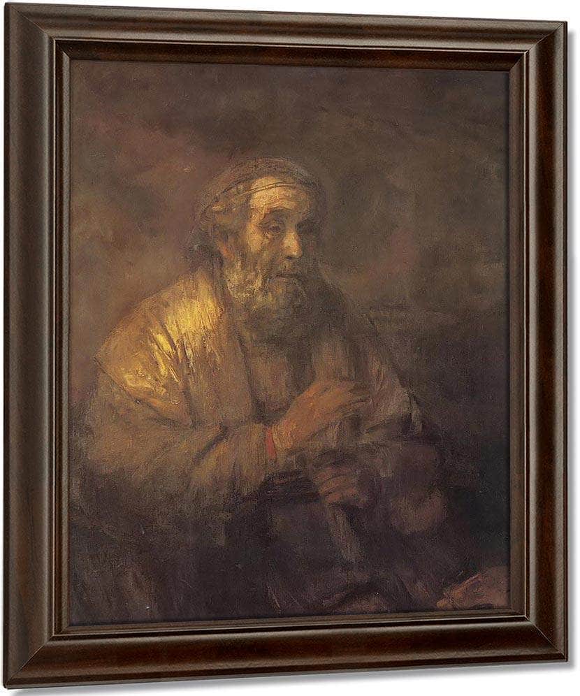 Homer, 1663 By Rembrandt Fine Art Print