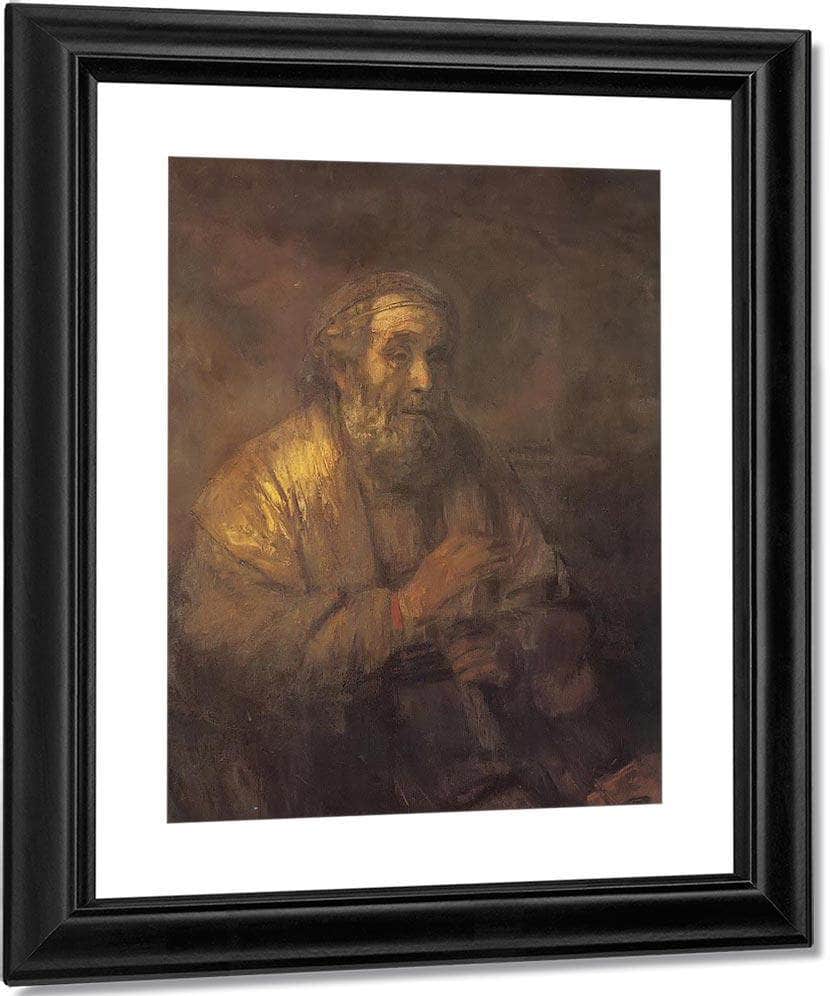 Homer, 1663 By Rembrandt Fine Art Print