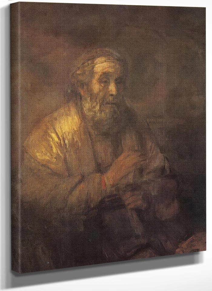 Homer, 1663 By Rembrandt Fine Art Print