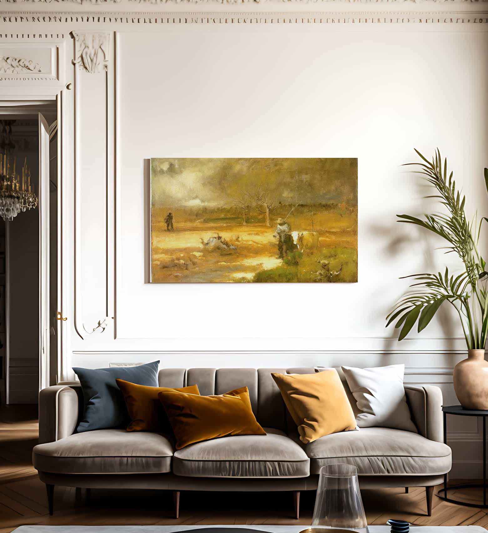 Homeward By George Inness Fine Art Print