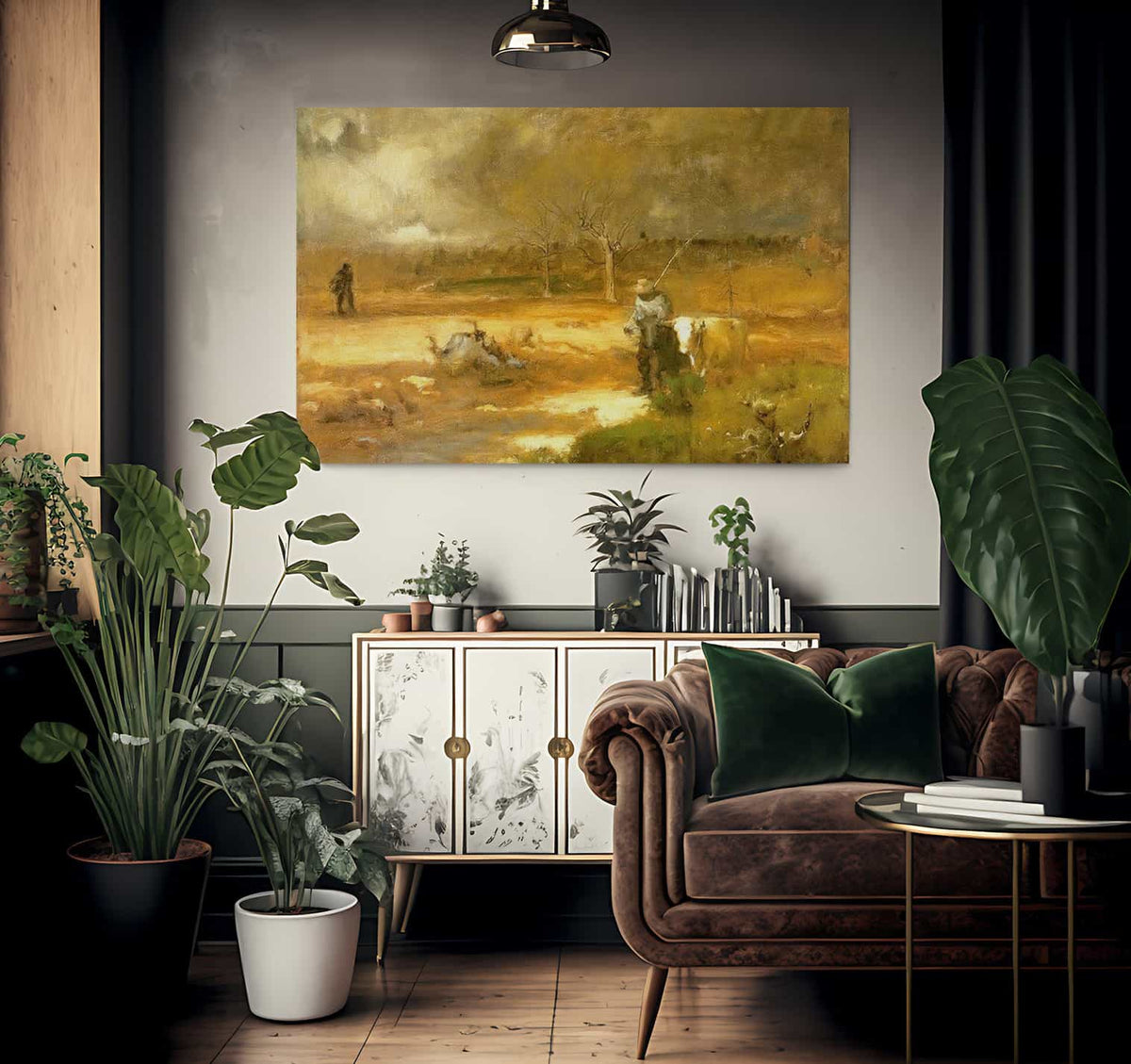 Homeward By George Inness Fine Art Print