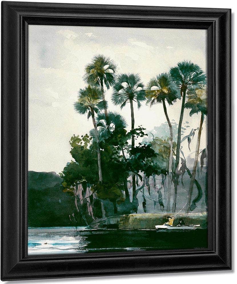 Homosassa River By Winslow Homer Fine Art Print