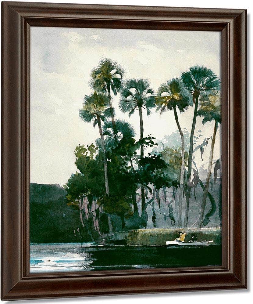 Homosassa River By Winslow Homer Fine Art Print