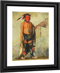 Hoo W'a Ne Kaw, Little Elk By George Catlin Fine Art Print