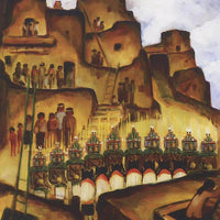 Hopi Niman Katchina Dance By Frank Applegate Fine Art Print