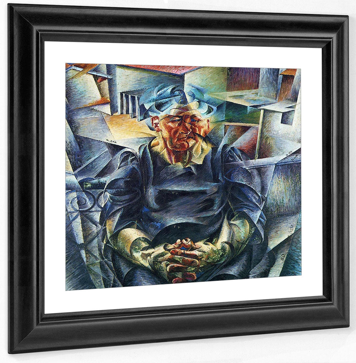 Horizontal Volumes 1912 Futurism Oil On Canvas Private Collection By Umberto Boccioni Fine Art Print