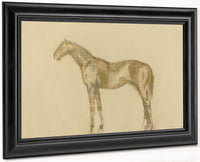 Horse 2 By Edgar Degas Fine Art Print