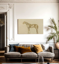 Horse 2 By Edgar Degas Fine Art Print