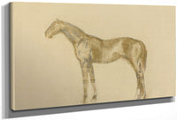 Horse 2 By Edgar Degas Fine Art Print