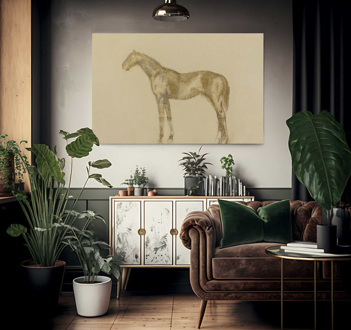 Horse 2 By Edgar Degas Fine Art Print