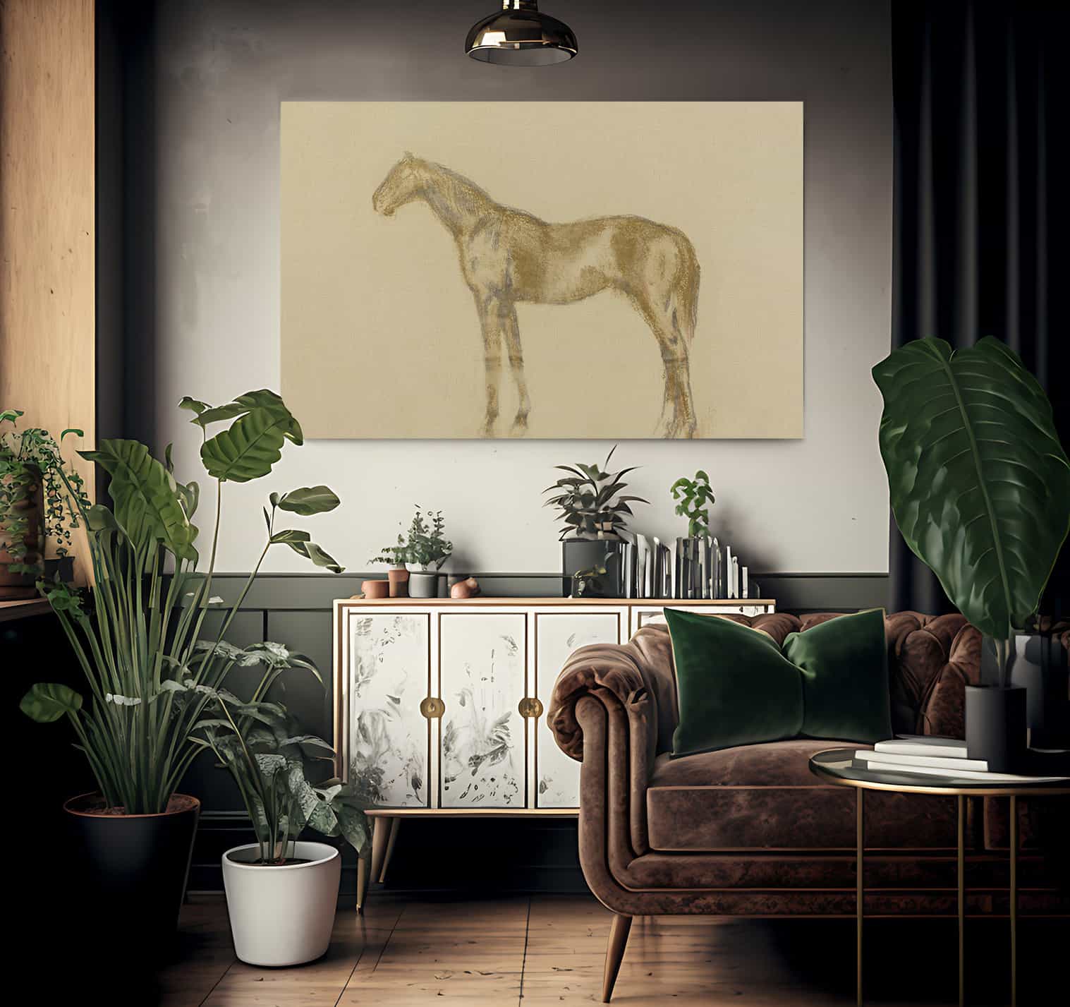 Horse 2 By Edgar Degas Fine Art Print