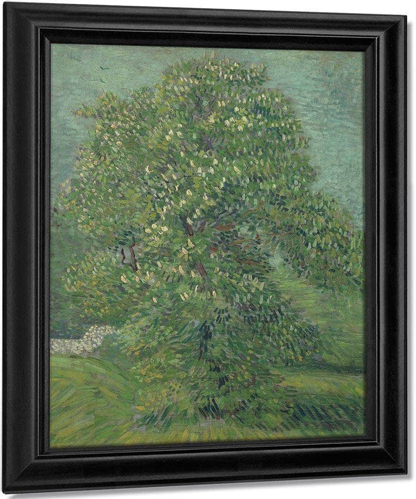 Horse Chestnut Tree In Blossom By Vincent Van Gogh Fine Art Print