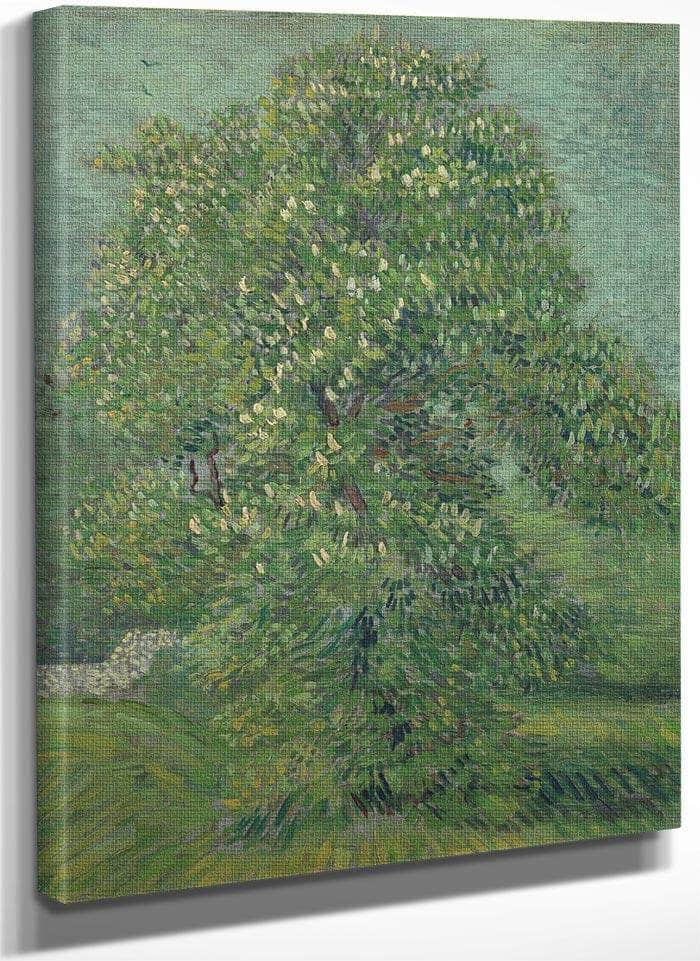 Horse Chestnut Tree In Blossom By Vincent Van Gogh Fine Art Print
