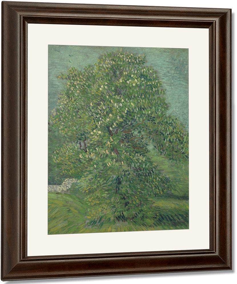 Horse Chestnut Tree In Blossom By Vincent Van Gogh Fine Art Print