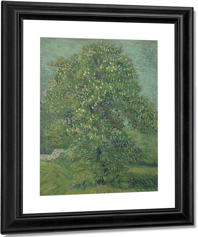 Horse Chestnut Tree In Blossom By Vincent Van Gogh Fine Art Print