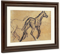 Horses By Edgar Degas Fine Art Print