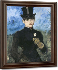 Horsewoman, Fullface By Edouard Manet Fine Art Print