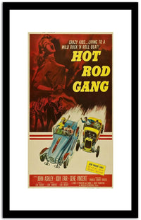 Hot Rod Gang  Vintage Poster Fine Art Print