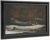 Hound And Hunter By Winslow Homer Fine Art Print