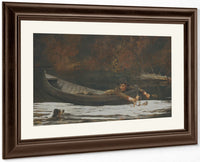 Hound And Hunter By Winslow Homer Fine Art Print