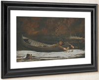 Hound And Hunter By Winslow Homer Fine Art Print