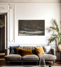 Hound And Hunter By Winslow Homer Fine Art Print