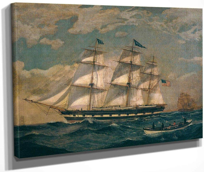 Houqua (Whaling) By Birch Thomas Fine Art Print