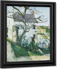House And Tree By Paul Cezanne Fine Art Print