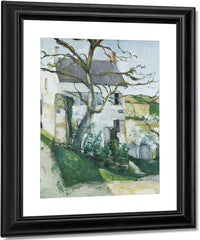 House And Tree By Paul Cezanne Fine Art Print