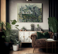 House On River By Cezanne Paul Fine Art Print