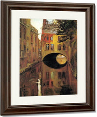 House On The Bridge By Diego Rivera Fine Art Print