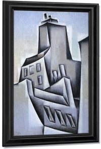 Houses In Paris By Juan Gris Fine Art Print