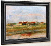 Houses In The Dunes By James Ensor Fine Art Print