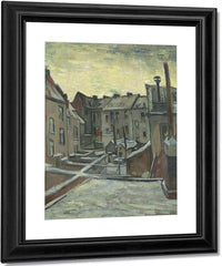 Houses Seen From The Back By Vincent Van Gogh Fine Art Print