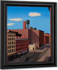 Hudson Street By George Ault Fine Art Print