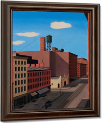 Hudson Street By George Ault Fine Art Print