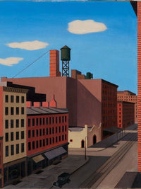 Hudson Street By George Ault Fine Art Print