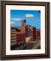 Hudson Street By George Ault Fine Art Print