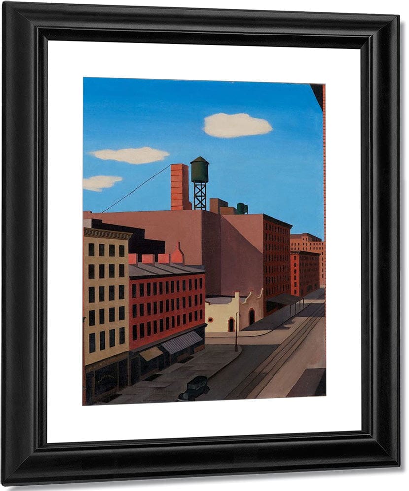 Hudson Street By George Ault Fine Art Print