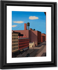 Hudson Street By George Ault Fine Art Print