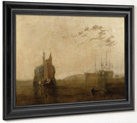 Hulks On The Tamar By Joseph Mallord William Turner Fine Art Print