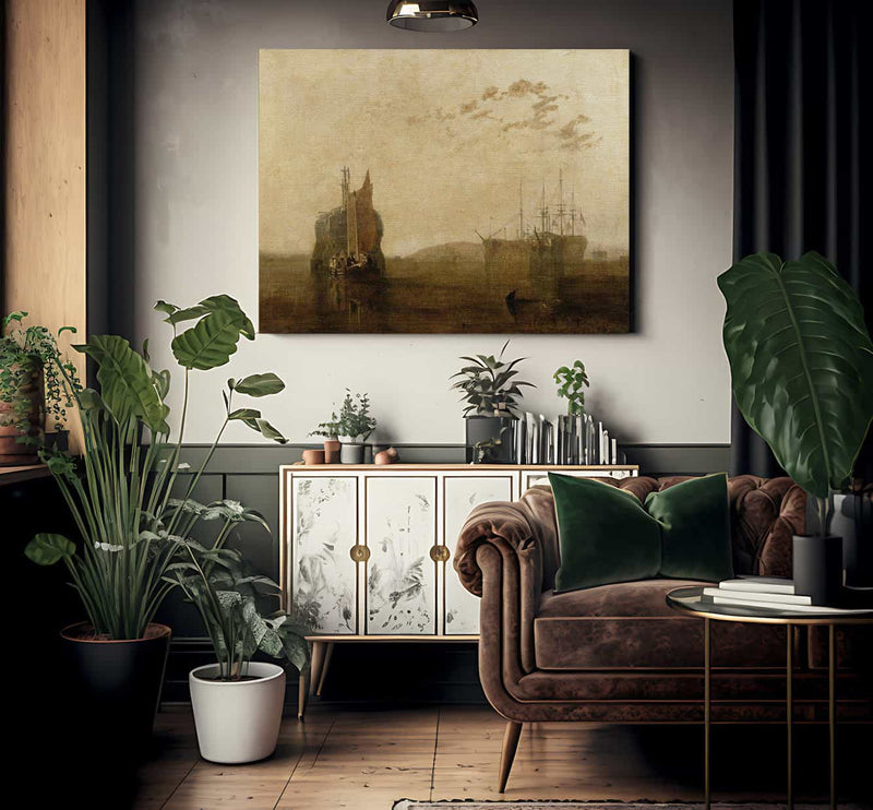 Hulks On The Tamar By Joseph Mallord William Turner Fine Art Print