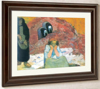 Human Miseries( Grape Harvest In Arles) By Paul Gauguin Fine Art Print