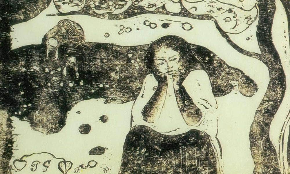 Human Misries By Paul Gauguin Fine Art Print