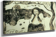 Human Misries By Paul Gauguin Fine Art Print