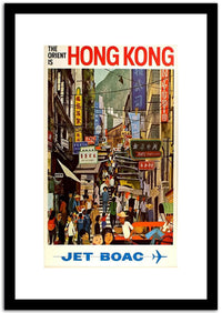 Hung Kung  Vintage Poster Fine Art Print