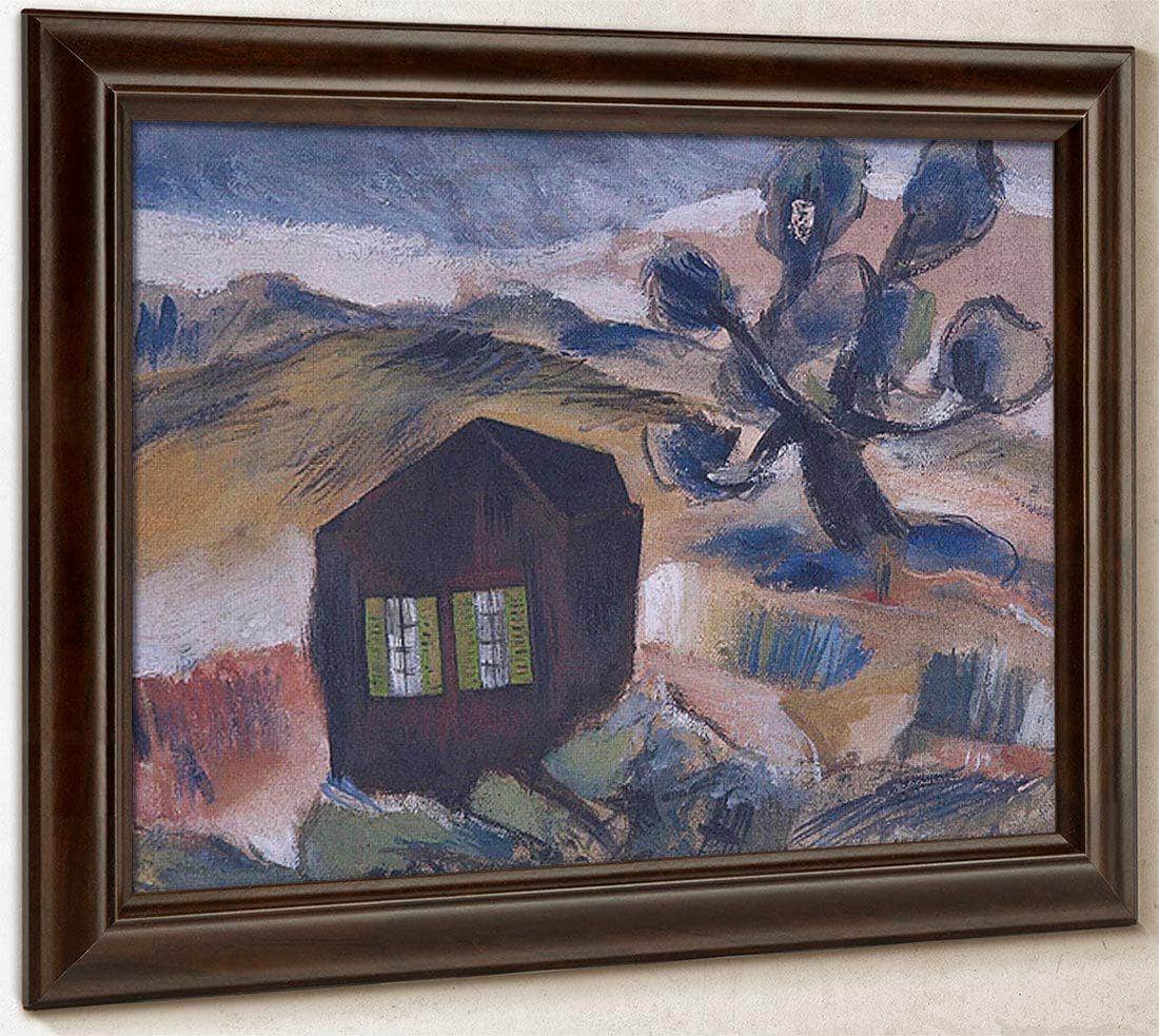 Hunter's Cabin By Walt Kuhn Fine Art Print