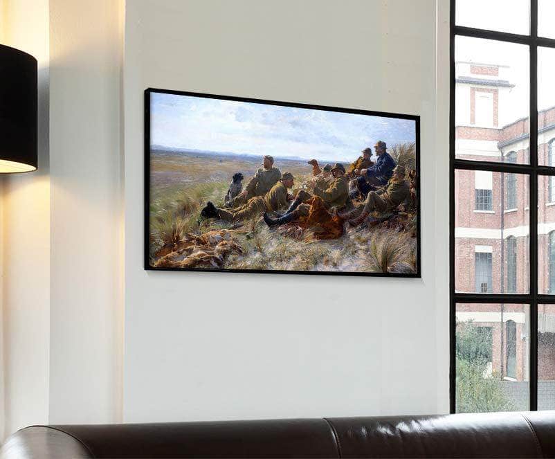 Hunters Of Skagen Painting Peder Severin Kroyer Canvas Art Fine Art Print