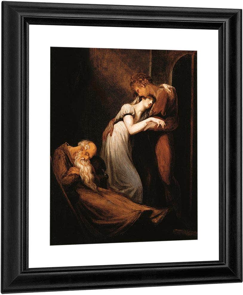 Huon And Amanda With The Dead Alphonso By Henry Fuseli Fine Art Print